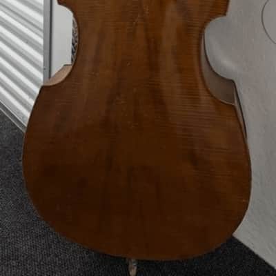 Rubner Double Bass Early 1900's - amber/brown image 3