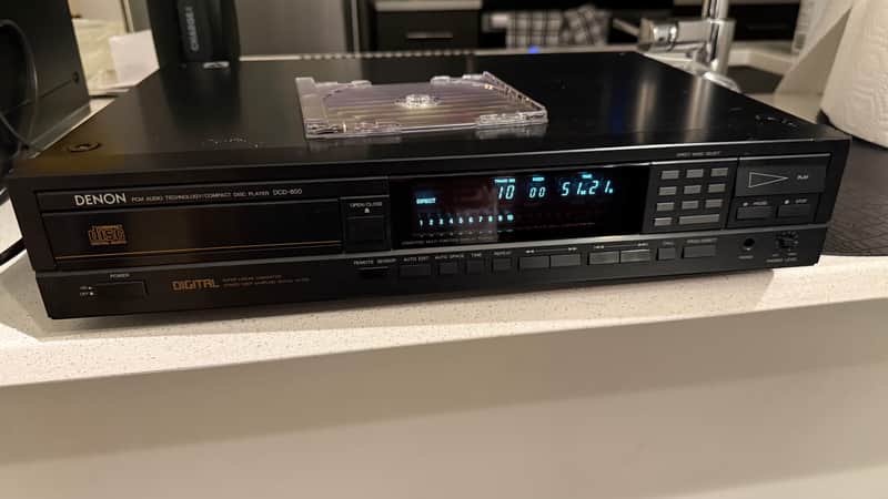Denon DCD-800 1987 - Black image 1