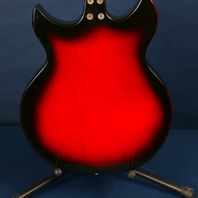 Silvertone S1453 Rebel 1968 - RedBurst / Light as a Feather! image 6