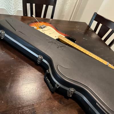 LACE Fender American Strat Plus Deluxe Electric Guitar Sunburst - Vintage 1989 image 13