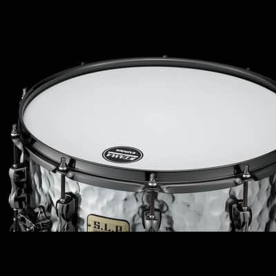 Tama SLP Expressive Hammered Steel Snare Drum 14x6 image 4
