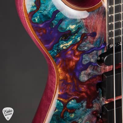 Alembic Further 6 Buckeye Burl - Resin Top #F15036 Bild 17