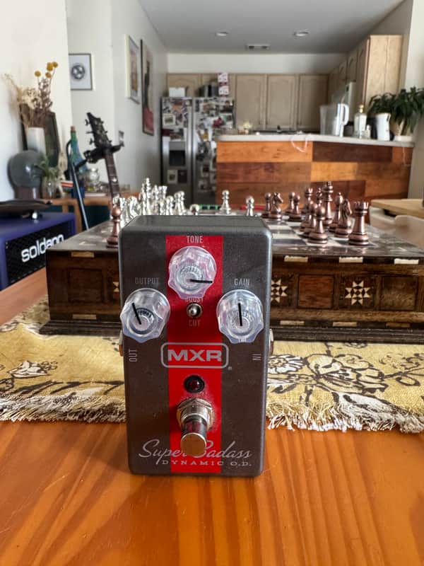 MXR M249 Super Badass Dynamic O.D. 2022 - Present - Silver / Red image 1