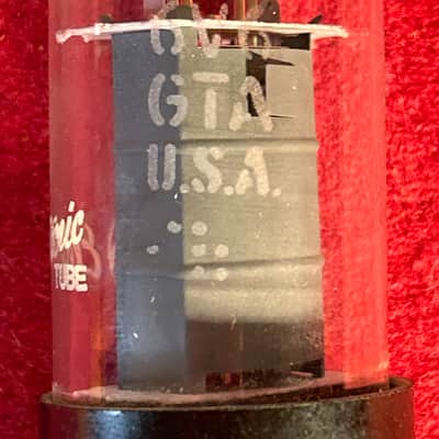 Single GE 6V6 Amplifier Vacuum Tube image 2