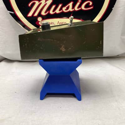 Electro-Harmonix Sovtek Green Russian Small Stone Phaser Phase Shifter phasor Pedal - large chassis - missing 1 knob + battery cover image 4