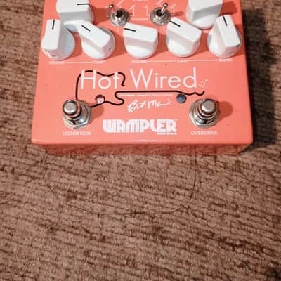 Wampler Hot Wired V2 with Top Mounts 2010s - Orange image 1