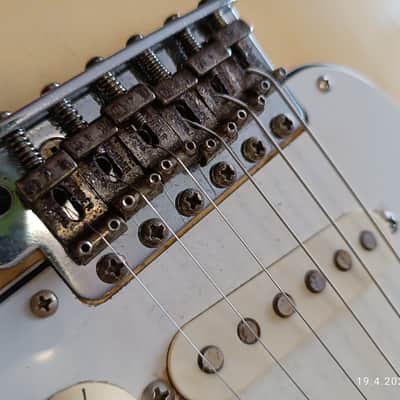 Fender stratocaster 1969 - olympic white image 11