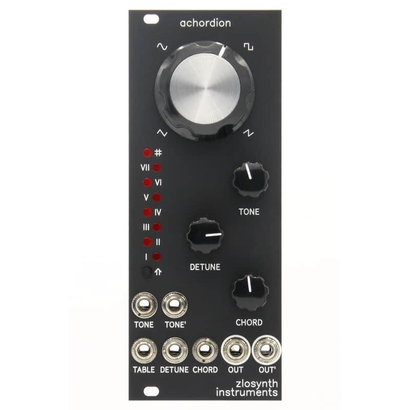 Zlosynth Achordion Eurorack Wavetable Oscillator Module (Black) image 1