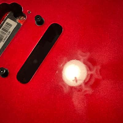 2008 Charvel USA San Dimas 2H Metallic Red Telecaster Style Guitar Body Floyd Ready image 7