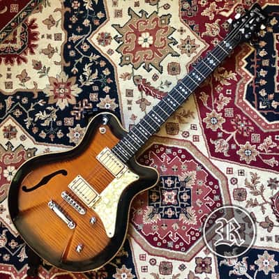 Framus Tennessee Custom 2003 AAAA Flamed Maple Mahogany Ovangkol Seymour Duncan image 2