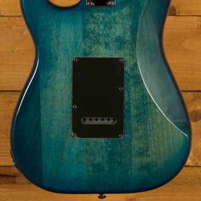 Schecter Traditional Pro - Roasted Maple - Transparent Blue Burst *B-Stock* image 2
