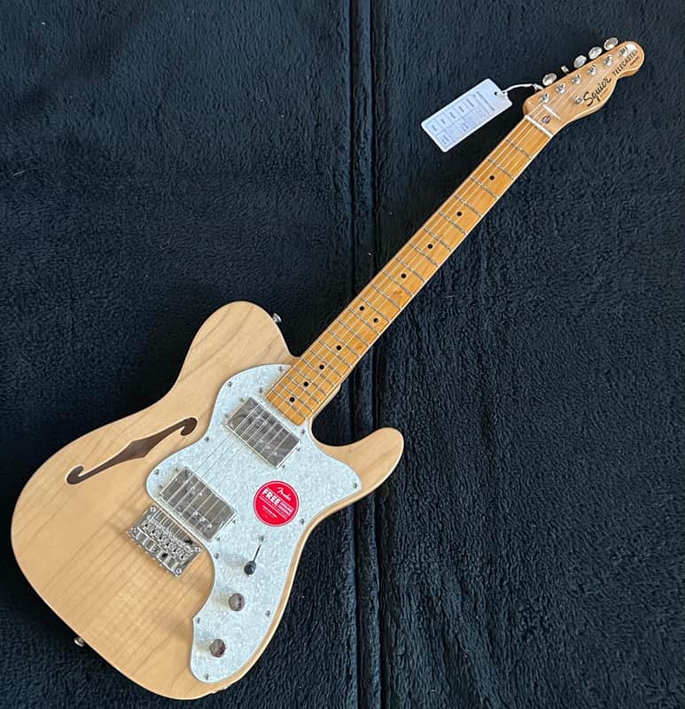 Squier Classic Vibe ‘70s Telecaster Thinline 2026 - Natural / 7lbs. 4.5oz. #ICSJ25015275 image 1
