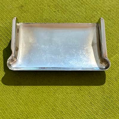 Fender Stratocaster Bridge Cover 1970s Chrome image 2