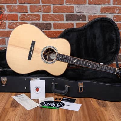 Knaggs Potomac #49 Red Spruce Top w/ Brazilian Rosewood Back & Sides Aged Natural 2022 w/OHSC image 2