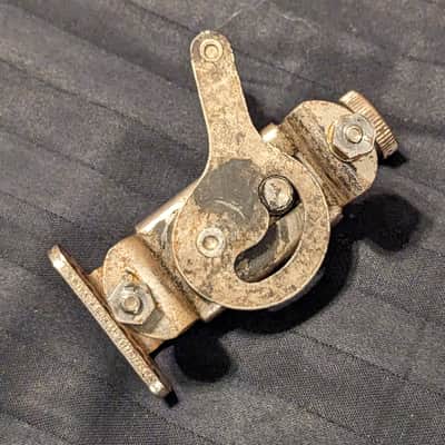Ludwig Vintage P-338 Throw Off Strainer 1919-1950s - Nickel image 2