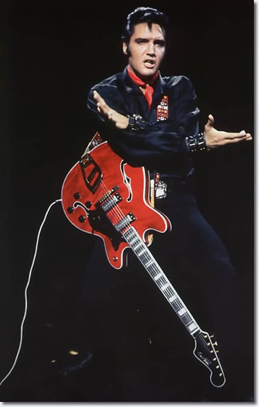Hagstrom Viking II Deluxe 1968 Cherry Red image 1