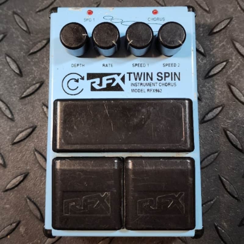 2000’s Rolls RFX-962 Twin Spin Chorus Leslie RFX962 Blue