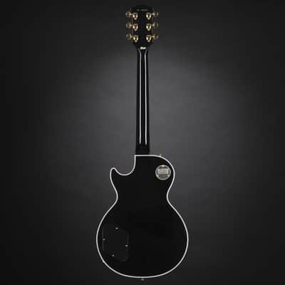 Gibson Les Paul Custom Ebony Gloss - Custom Electric Guitar image 3