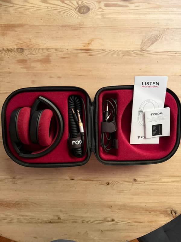 Focal Listen Pro On-Ear Headphones 2018 - Present - Black image 1