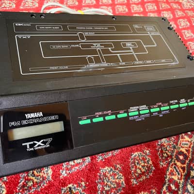 Yamaha TX7 FM Synthesizer Expander 1985 image 4