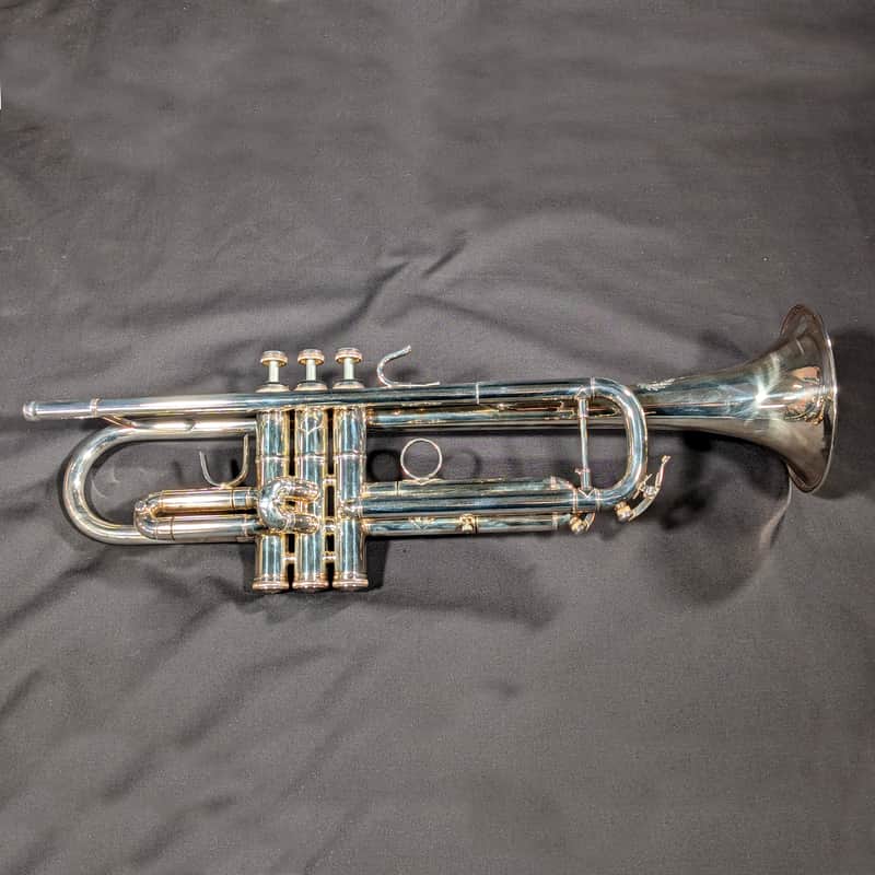 B&S Challenger II Bb Trumpet BS31372LR-2-0 - Reverse Lead Pipe, Silver Plated Finish, DEALER DEMONSTRATOR! image 1