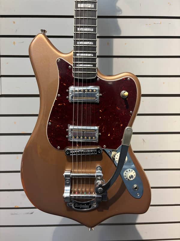 Fender Parallel Universe II Maverick Dorado Electric Guitar - Firemist Gold image 1