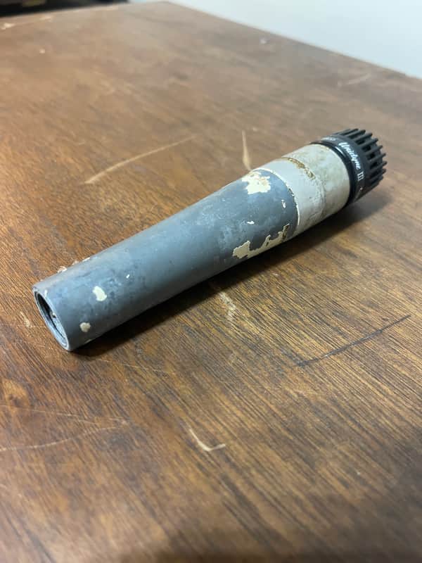 Shure SM57 Vintage 1960’s Silver Gray image 1