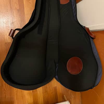 Glenn Cronkhite Dark Blue Ballistic Nylon Acoustic Baritone Guitar Standard Case Gig Bag image 8