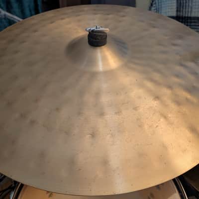24" Sabian Vault HHX 3114 Grams Ride Based on the 20" Legacy with Raw Band Below Crash It! Clean Bell 🔔 Prototype 2010s - Natural Traditional image 1