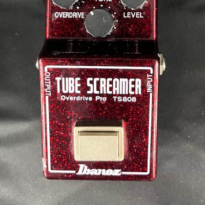 Ibanez TS808 Tube Screamer 40th Anniversary 2019 - Ruby Red Sparkle image 2