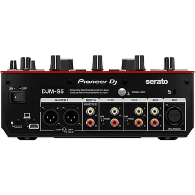 Pioneer DJ DJM-S5 2-Channel Serato Scratch Mixer 2024 - BLACK image 5