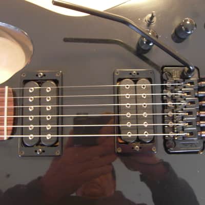 E-Gitarre Kramer Pacer Imperial 80er - schwarz electric guitar Gitarre image 12