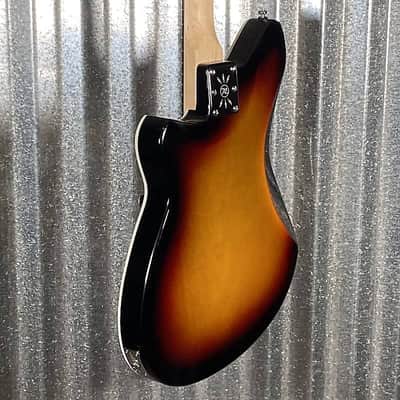 Reverend Jetstream HCB Bigsby 3 Tone Sunburst Railhammer Guitar #67178 image 7