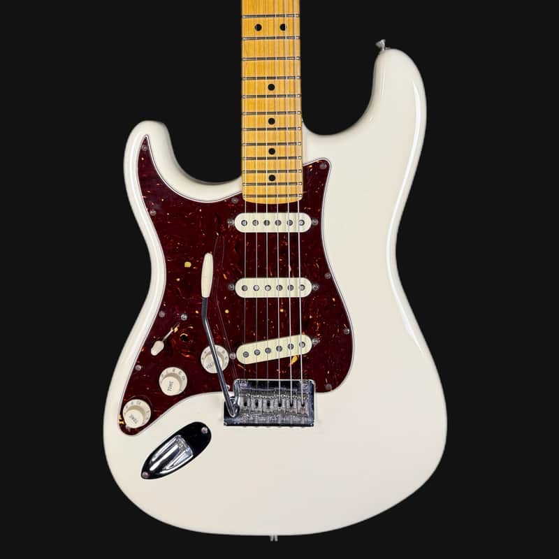Fender American Professional II Stratocaster Electric Guitar Olympic White Maple Fingerboard Left Handed w/ Hard Case