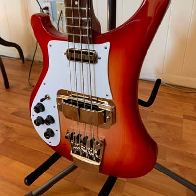 Rickenbacker 4003S Left Handed Fireglo 60s Sytle mods image 3