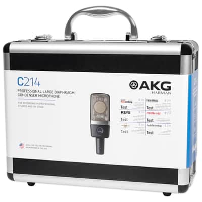 AKG C214 Professional Large-Diaphragm Studio Condenser Microphone Recording Mic image 11