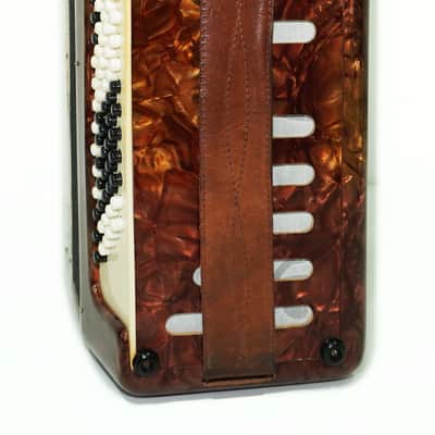 Ukraine Lightweight Piano Accordion for Beginners Kids, New Straps 2297, Folk Musical Instrument, Very Beautiful Sound! image 8
