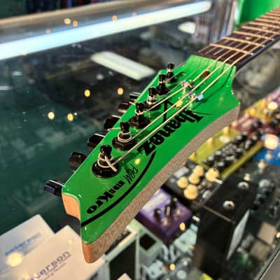 Ibanez Paul Gilbert Mike - Metallic Light Green image 7