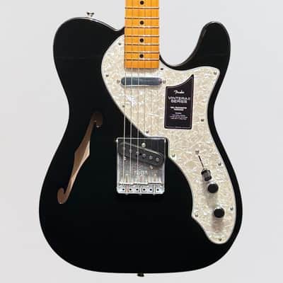 Fender Vintera II '60s Telecaster Thinline Electric Guitar 2025 - Black image 1