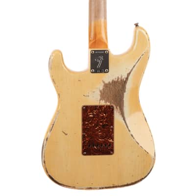 Fender Custom Shop 1969 Stratocaster Heavy Relic Guitar - Aged Vintage White - CHUCKSCLUSIVE - #R123333 image 13