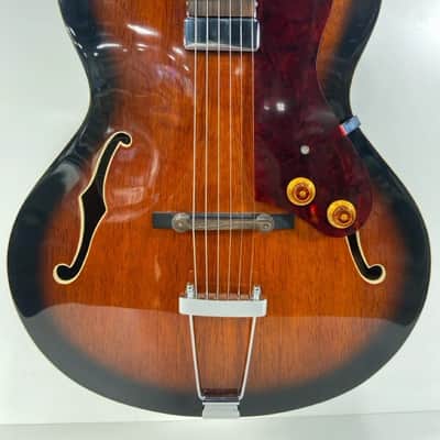 Aria Pro II FA-50E Full-Hollow Body Jazz Guitar - Tobacco Burst image 1