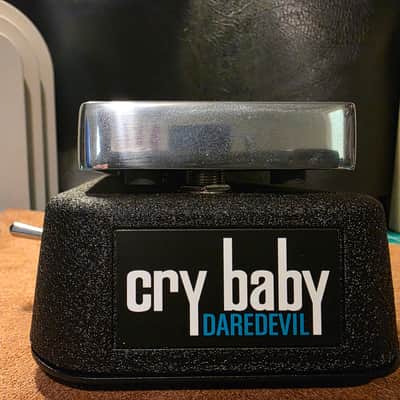 Dunlop DD95FW Cry Baby Daredevil Fuzz Wah 2023 - Present - Black / Chrome image 6
