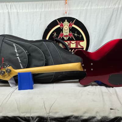 Sandberg Florence 30" Short Scale 4-string Bass with Gig Bag 2020s - Ruby Red image 7