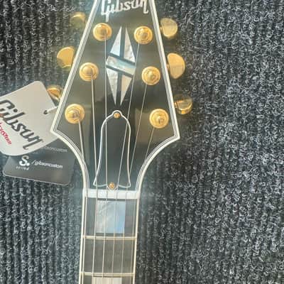 2017 Gibson Custom Shop Flying V Custom Ebony - Unplayed image 4