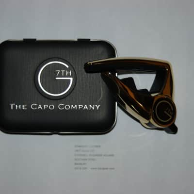 G7th performance 1 capo - Ltd edition gold with G7th capo tin image 2