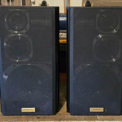 KENWOOD 3 WAY BASS REFLEX /BLACK/8 OHM/MADE IN JAPAN image 3