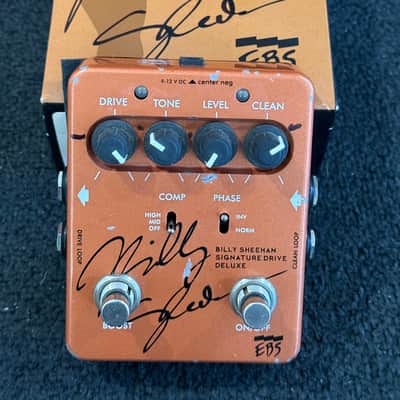 EBS Billy Sheehan Signature Drive Deluxe Bass Deluxe | Reverb