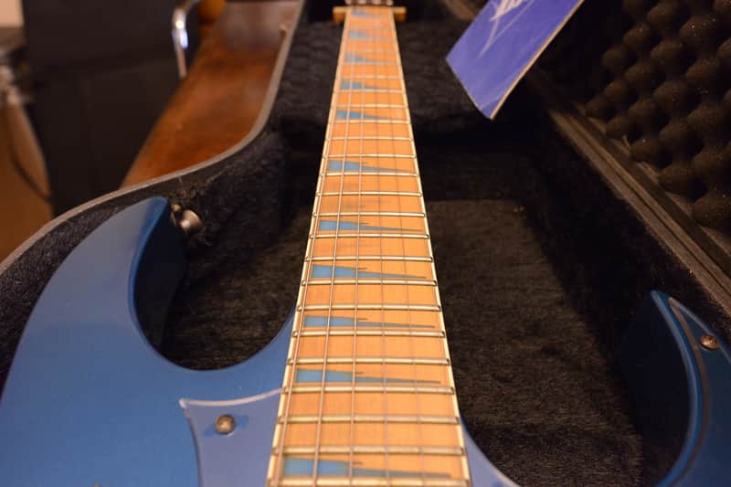 1991 Ibanez RG770DX Laser Blue Original MIJ Guitar Prestige J