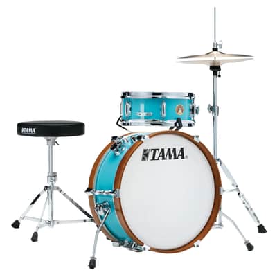 Tama LJK28S-AQB Club-JAM Mini Kit (Aqua Blue) - Drum Shell Set image 1