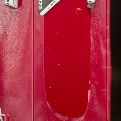 Remo Bravo 16x16" Floor Tom Acousticon R - 1990s - Deep Red Quadura image 3